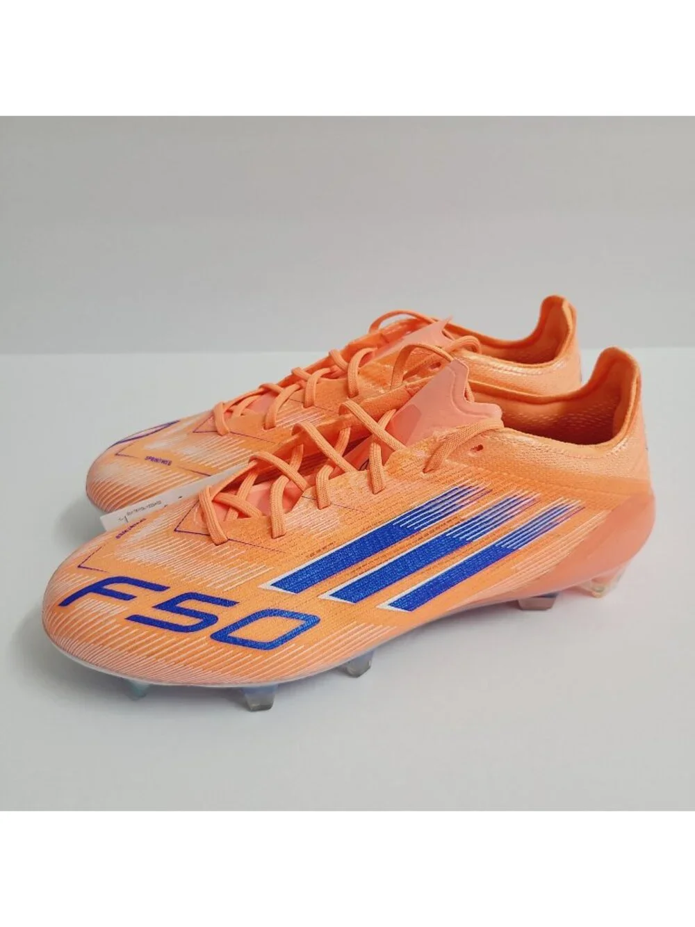 NEW Adidas F50 Elite FG Soccer Cleats JH7618 Size 4 Orange